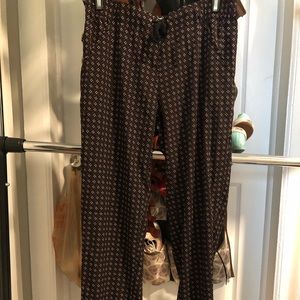 Chiffon Jogger Pants